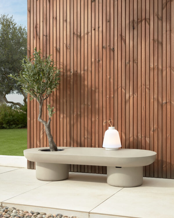 Planta artificial Olivo con maceta negro 140 cm
