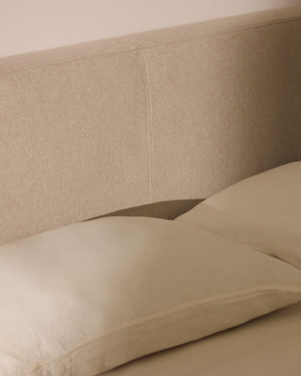 Cabecero desenfundable Blok crudo para cama de hasta 180 cm