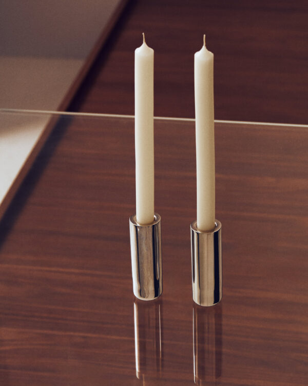 Set Nirela de 2 candelabros 11 cm