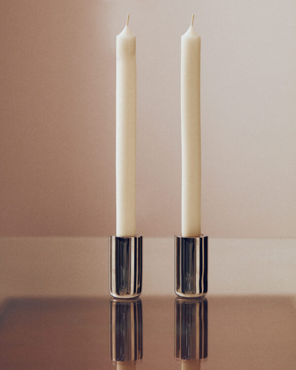 Set Nirela de 2 candelabros 7 cm
