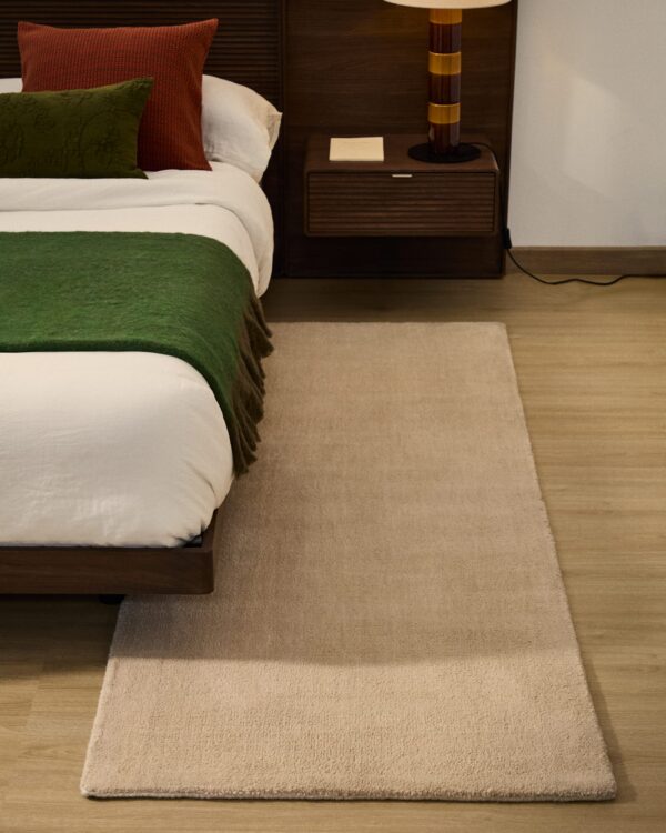 Alfombra pasillera Empuries crudo 80 x 200 cm