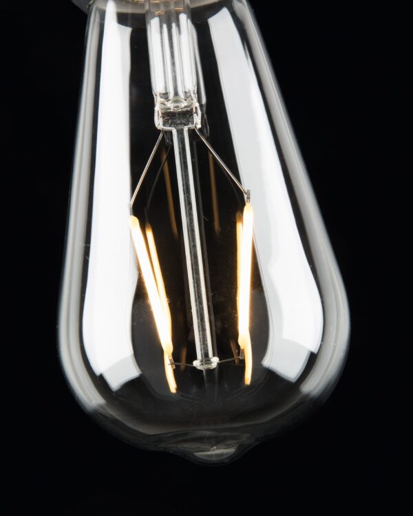 Bombilla LED Bulb E27 de 4W y 65 mm luz cálida