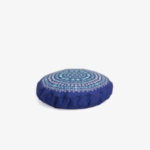 Puf Ashleen Ø 60 cm azul