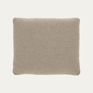 Cojín Blok de chenilla beige 50 x 60 cm