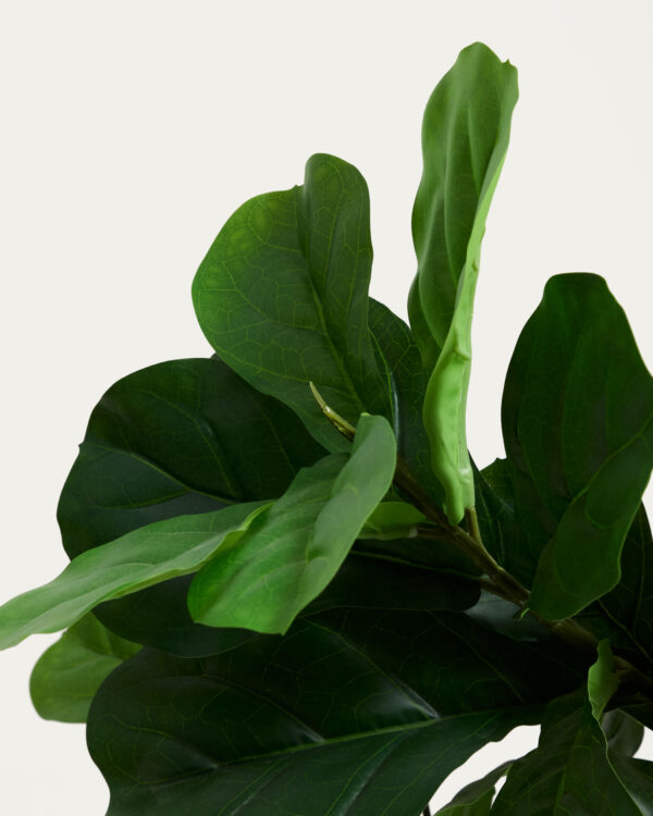 Planta artificial Ficus con maceta negro 150 cm