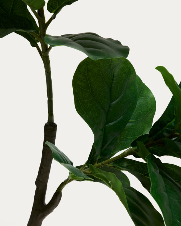 Planta artificial Ficus con maceta negro 150 cm