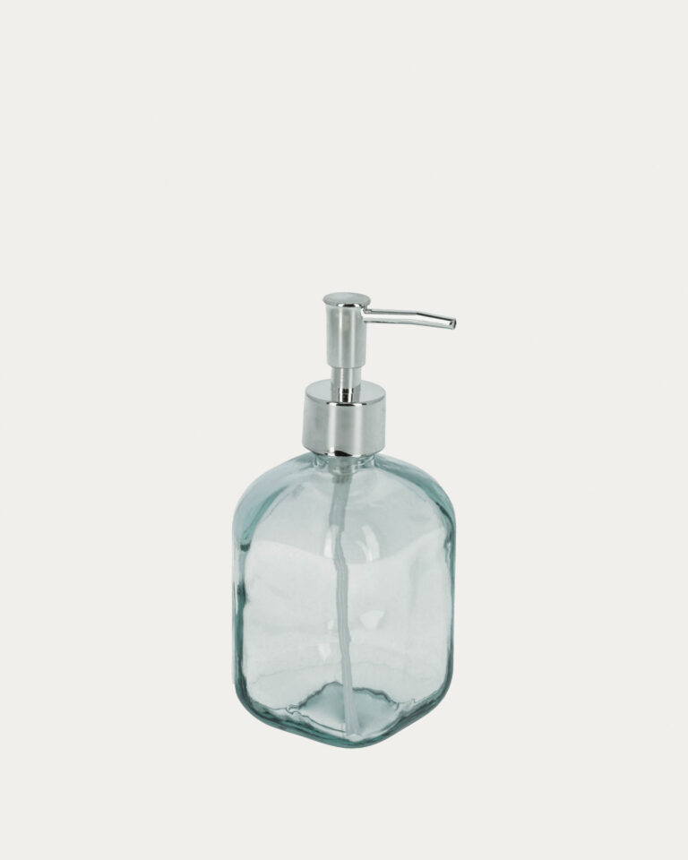 Dispensador de jabón Trella de vidrio transparente 100% reciclado