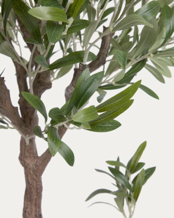 Planta artificial Olivo con maceta negro 140 cm