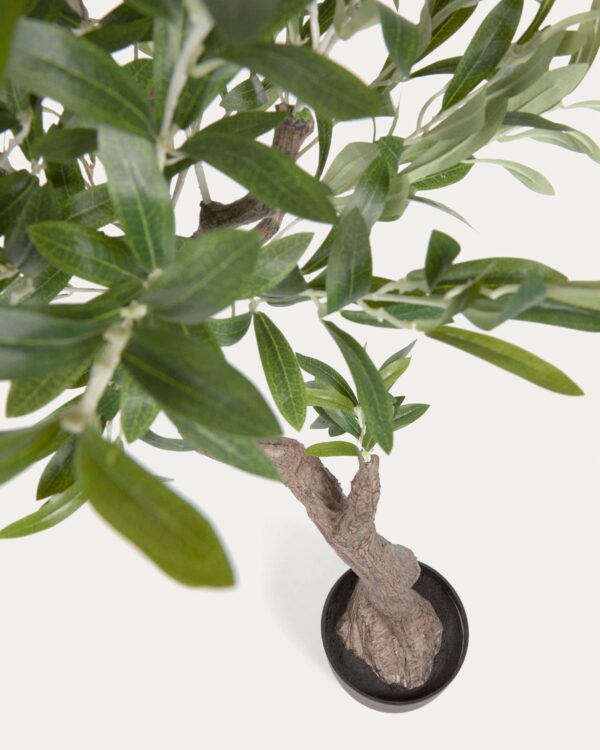 Planta artificial Olivo con maceta negro 140 cm