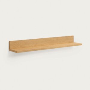 Estante Abilen de chapa de roble 80 x 15 cm FSC 100%