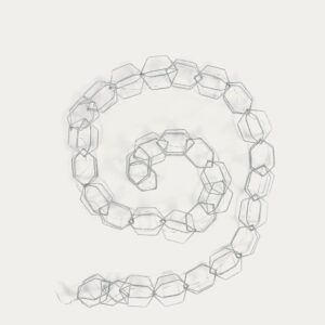 Guirnalda luminosa Narel plateado 1,9 m