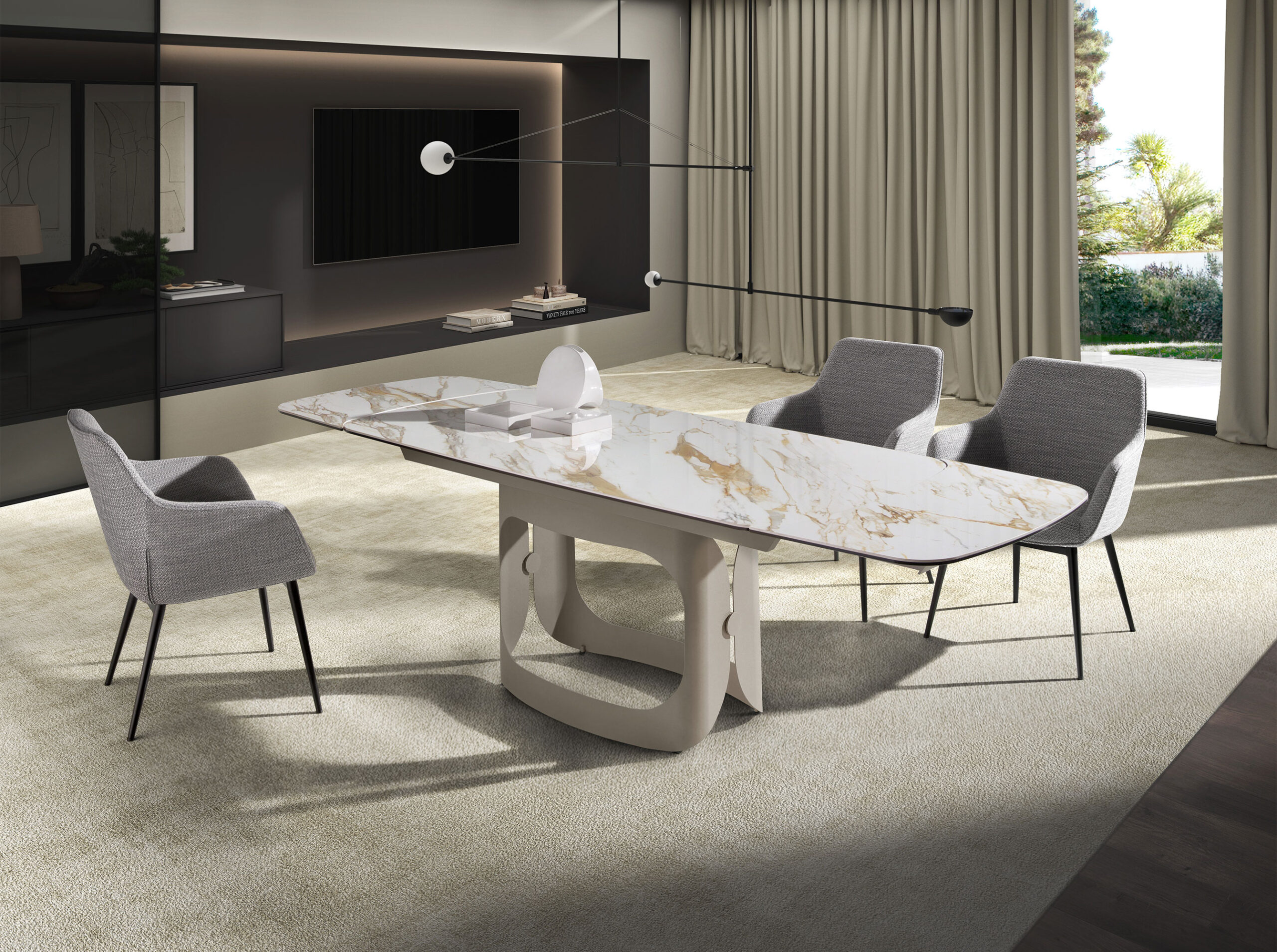 A 1188 Mesa Comedor Extensible Marmol Extendable Table Angel Cerda A1 2.jpg