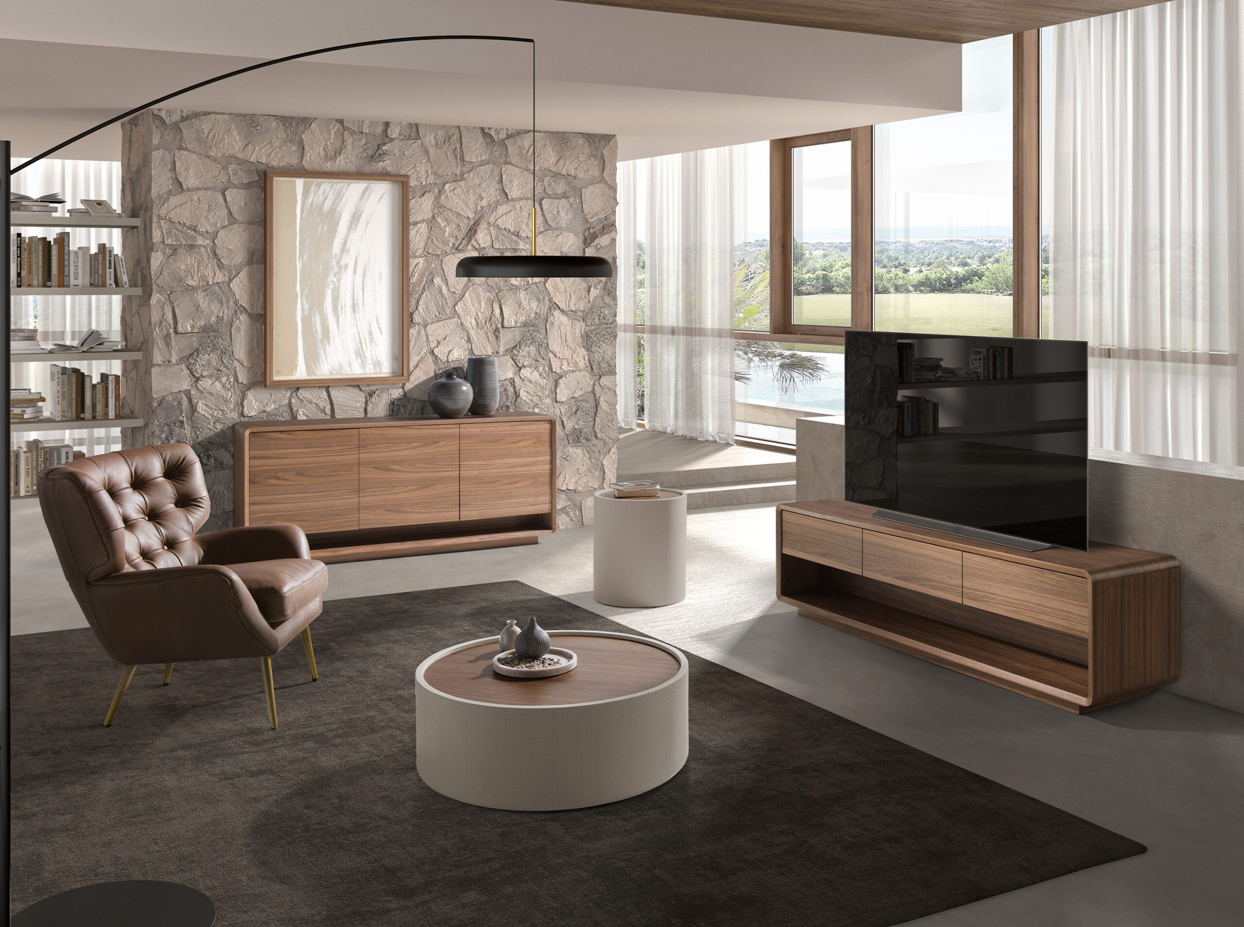 A 3289 Mueble Tv Nogal Tv Stand Angel Cerda A2 2.jpg