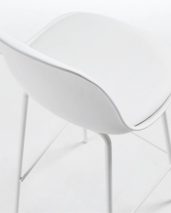 Taburete Brighter blanco altura 65 cm