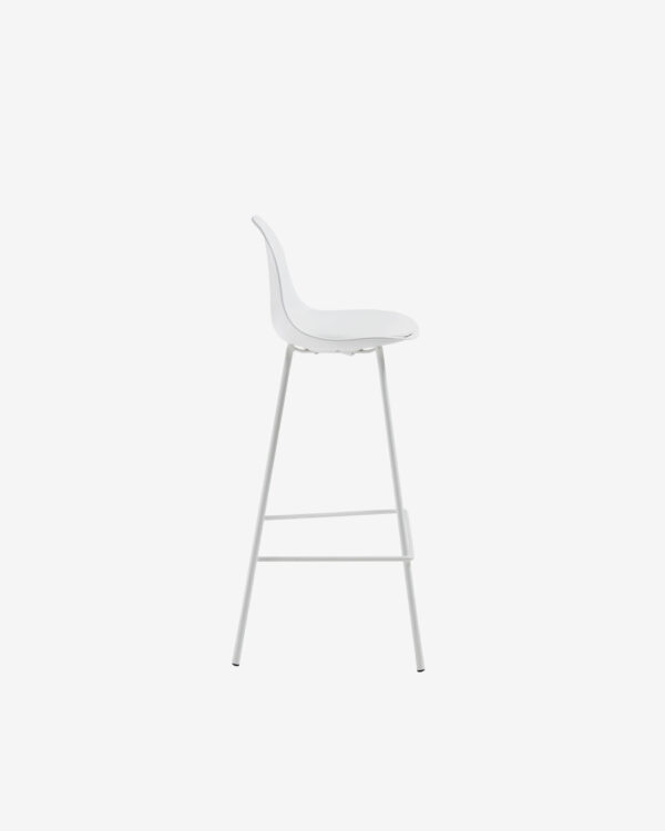 Taburete Brighter blanco altura 65 cm