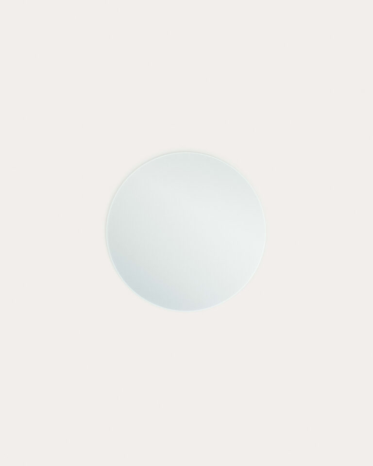 Sobre redondo de mesa Argo de cristal transparente Ø 120 cm