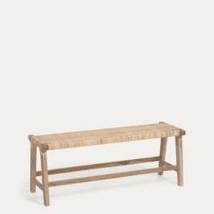 Banco Beida madera maciza teca 120 cm