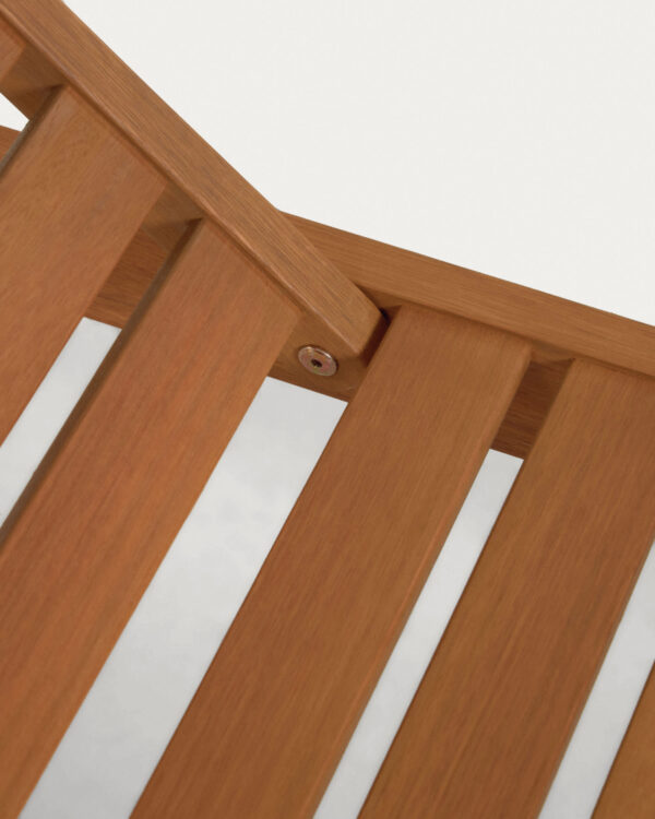 Tumbona de exterior Beila madera maciza eucalipto FSC 100%