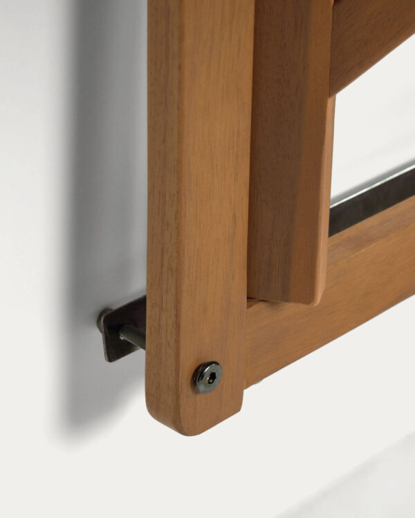 Mesa plegable de balcón Amarilis madera maciza acacia 40 x 42 cm FSC 100%