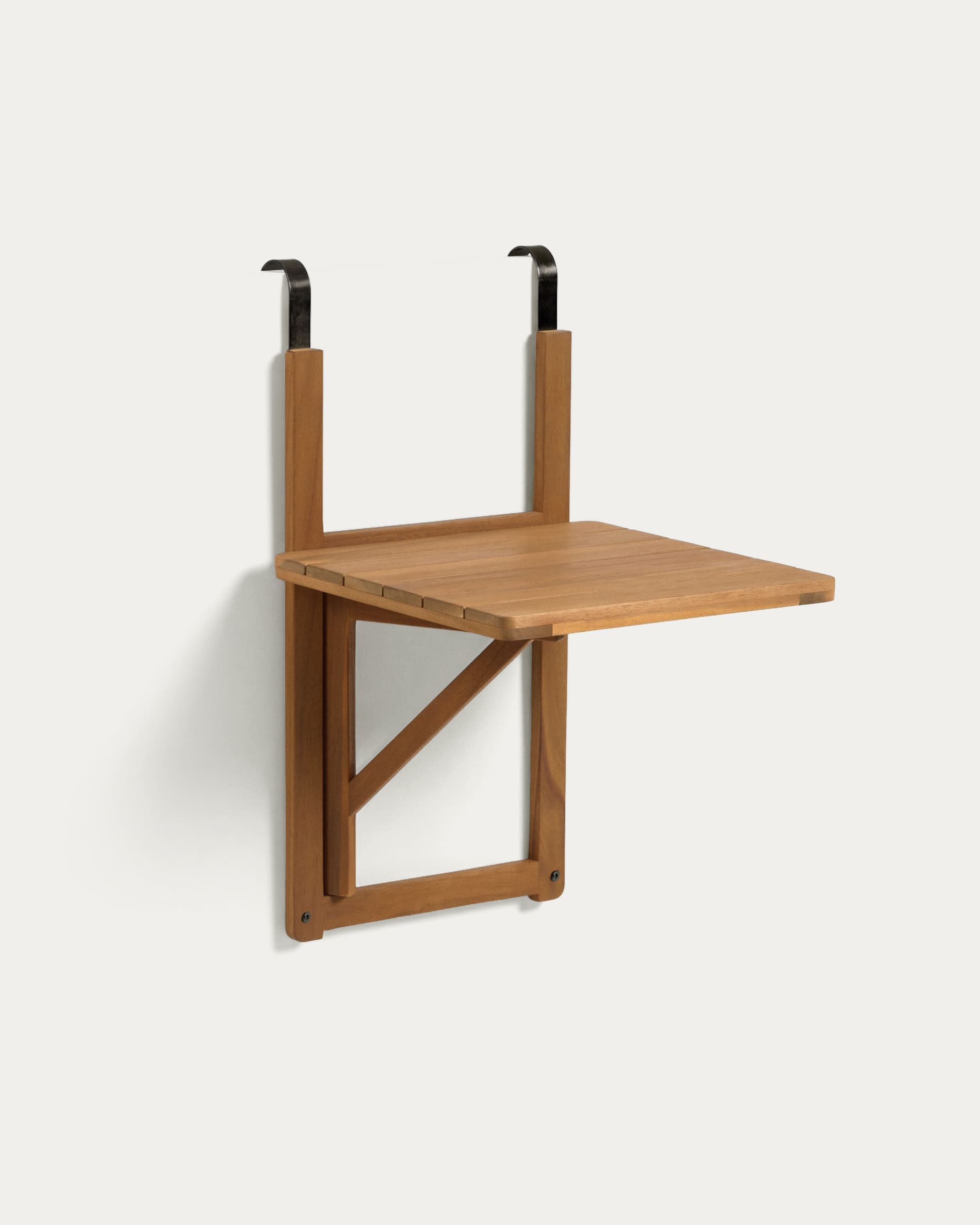 Mesa plegable de balcón Amarilis madera maciza acacia 40 x 42 cm FSC 100%
