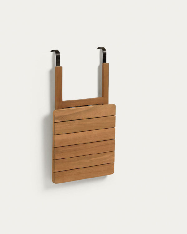Mesa plegable de balcón Amarilis madera maciza acacia 40 x 42 cm FSC 100%