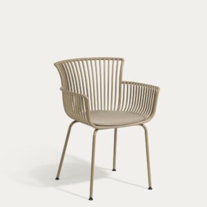 Silla de exterior Surpika beige
