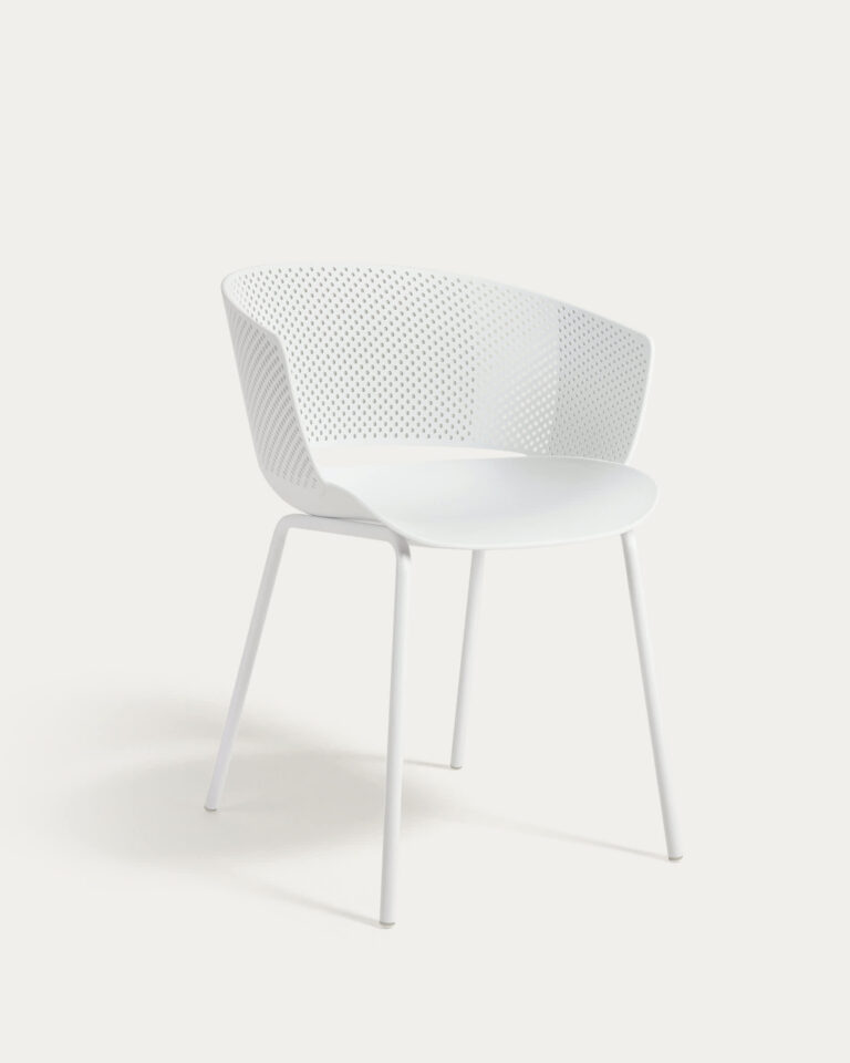 Silla 100% de exterior Yeray blanco