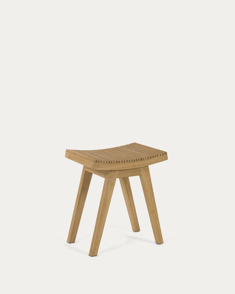 Reposapiés Vicentina de madera maciza de teca