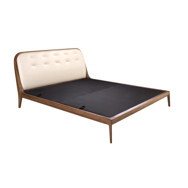 Cama polipiel color arena