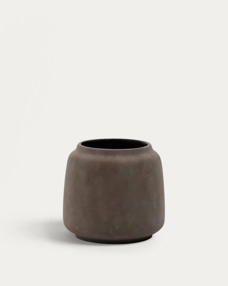 Macetero Lira de efecto terracota Ø53 cm