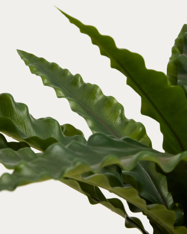 Planta artificial Neottopteris con maceta blanca 70 cm