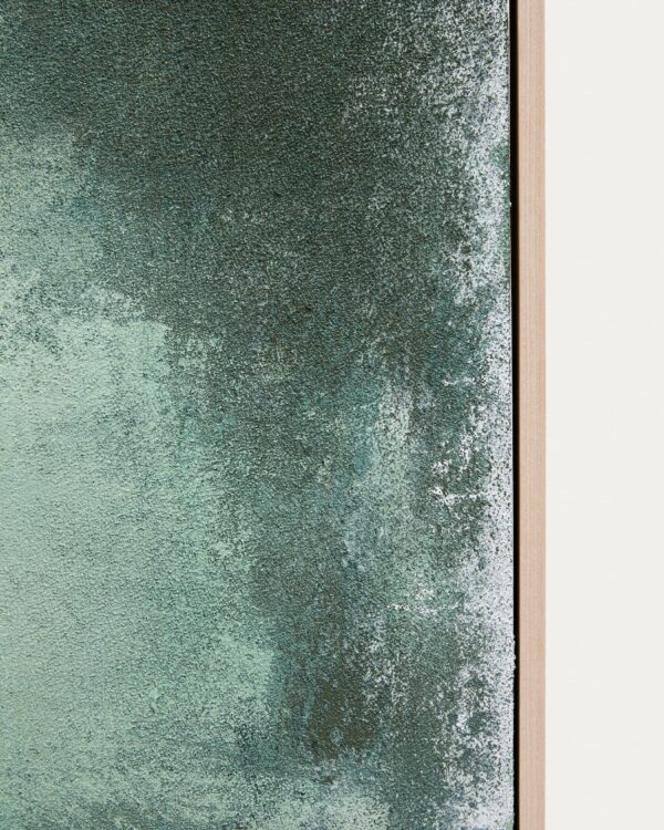 Cuadro abstracto Selnar verde 60 x 90 cm