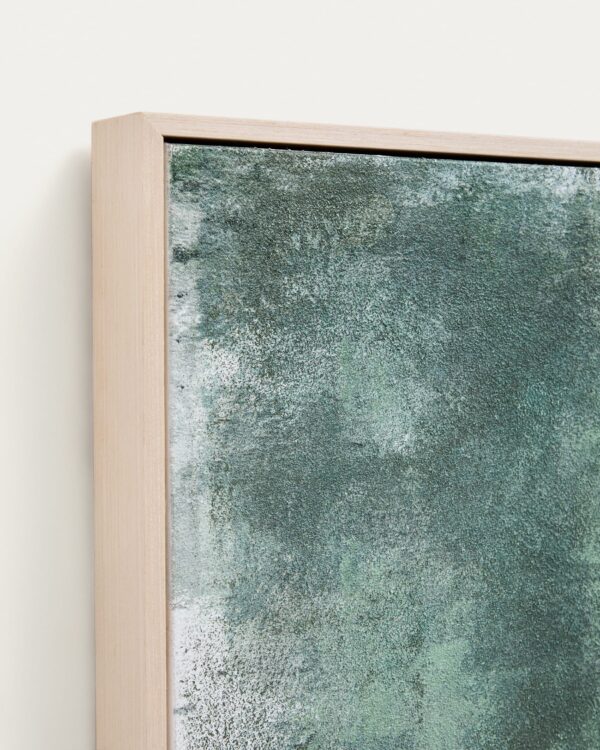 Cuadro abstracto Selnar verde 182 x 47 cm