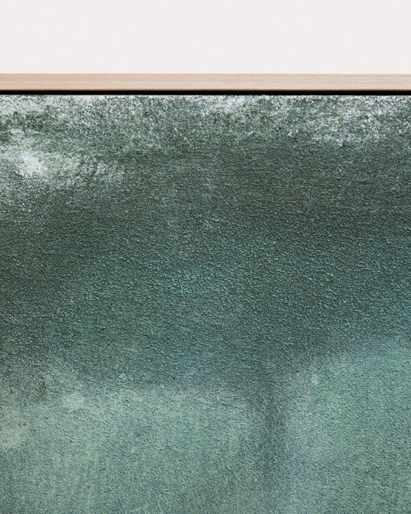 Cuadro abstracto Selnar verde 182 x 47 cm