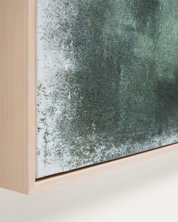Cuadro abstracto Selnar verde 182 x 47 cm