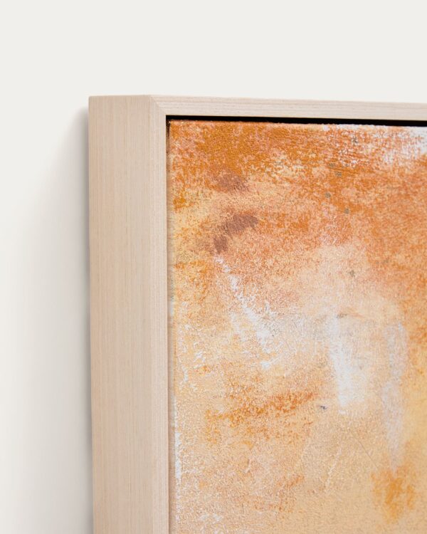 Cuadro abstracto Selnar amarillo 182 x 47 cm