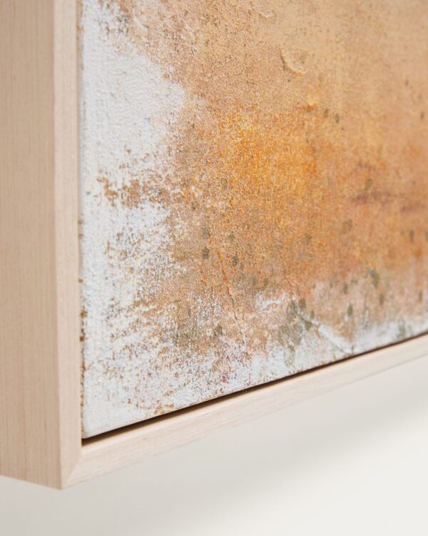 Cuadro abstracto Selnar amarillo 182 x 47 cm