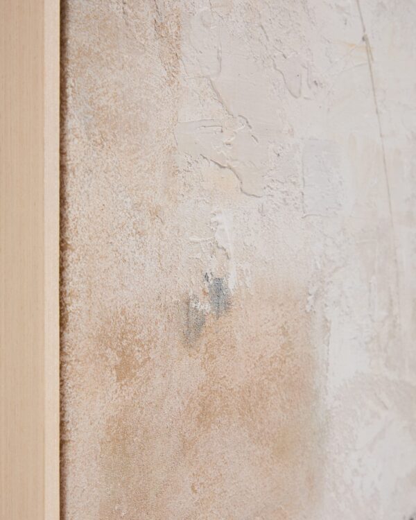Cuadro abstracto Silpa beige 60 x 90 cm