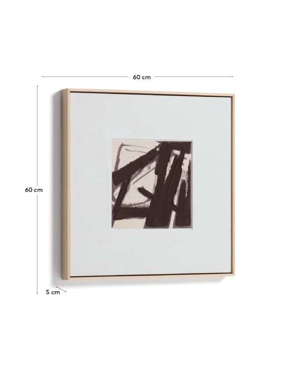 Cuadro abstracto Arilan 60 x 60 cm