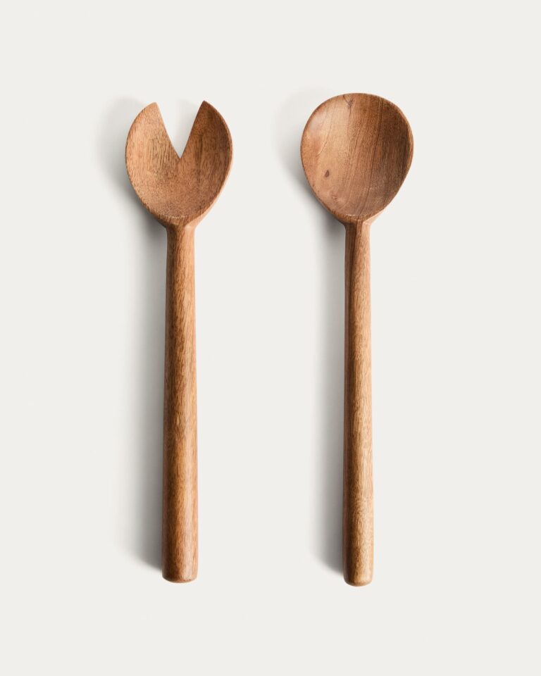 Set Malor de 2 utensilios de cocina de madera de acacia