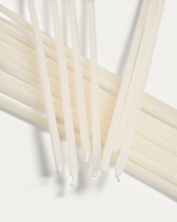 Set Solvin de 20 velas beige