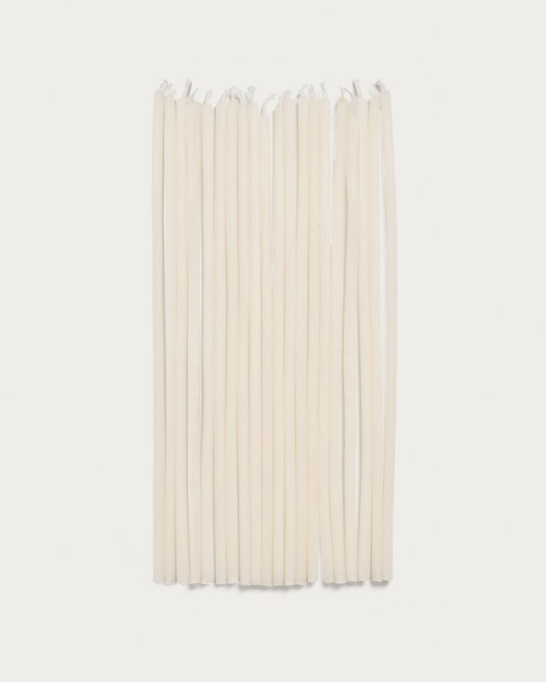 Set Solvin de 20 velas beige