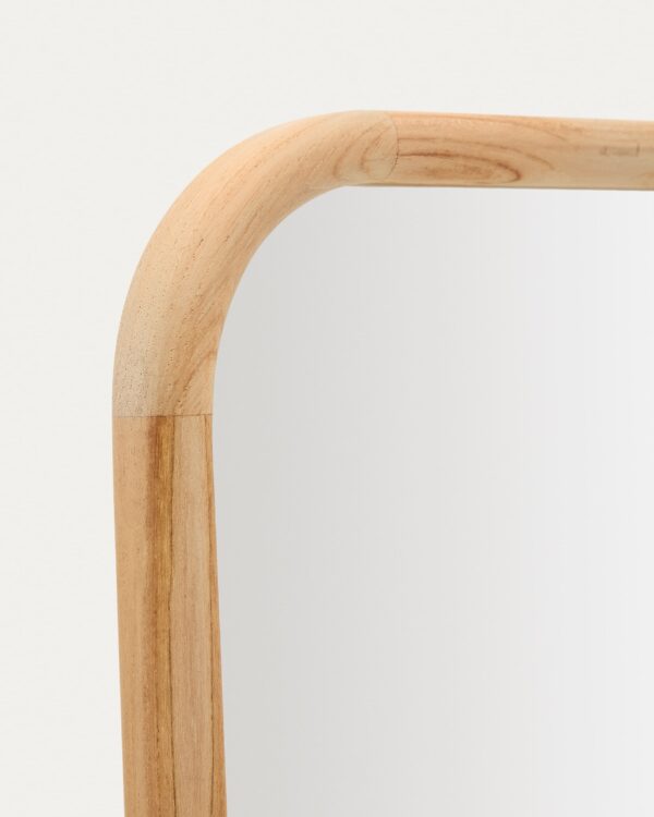 Espejo Milsa de madera de teca 54 x 154 cm FSC 100%
