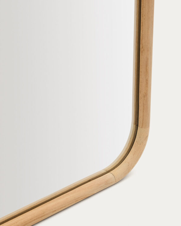 Espejo Milsa de madera de teca 54 x 154 cm FSC 100%