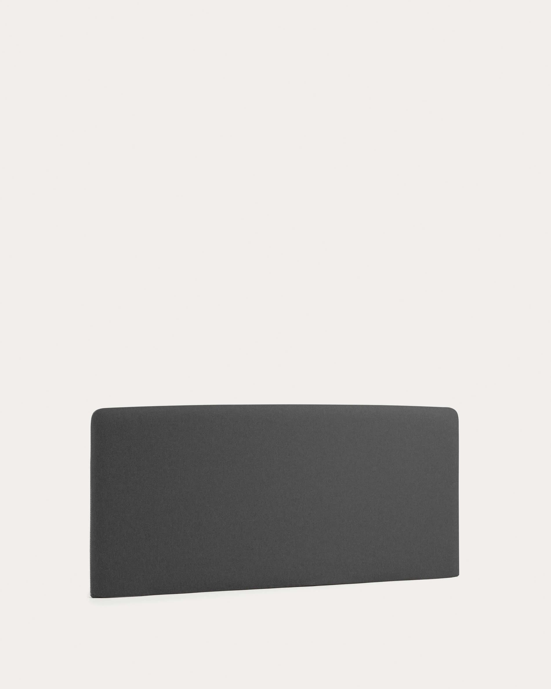 Funda cabecero Dyla negro para cama de hasta 150 cm