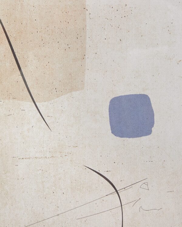 Cuadro abstracto Sormi beige 50 x 70 cm