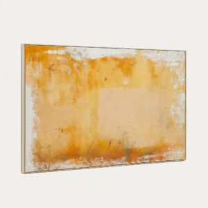Cuadro abstracto Selnar amarillo 202 x 122 cm