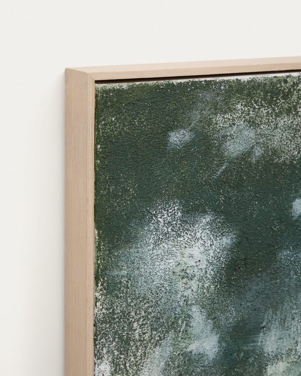 Cuadro abstracto Selnar verde 202 x 122 cm