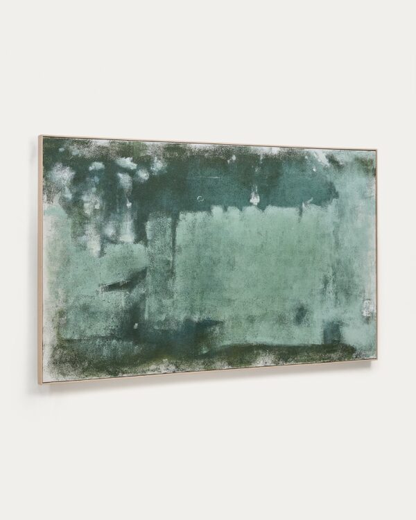 Cuadro abstracto Selnar verde 202 x 122 cm