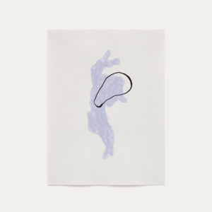 Lámina Inca de papel blanco y azul 29,8 x 39,8 cm